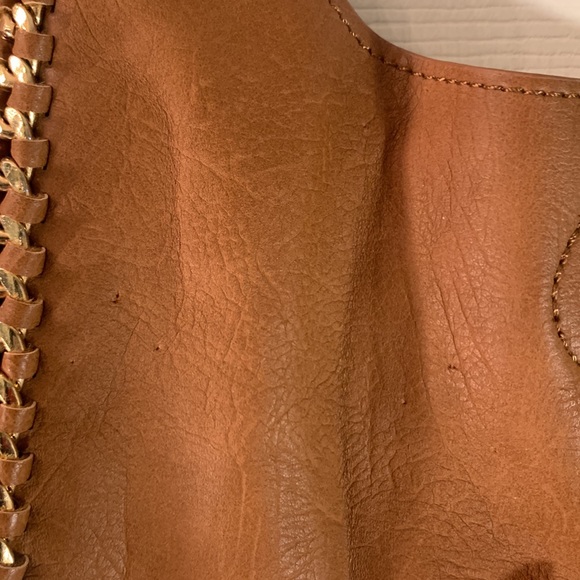 STREET LEVEL Faux Leather Carryall Cognac Bags - Picture 14 of 16